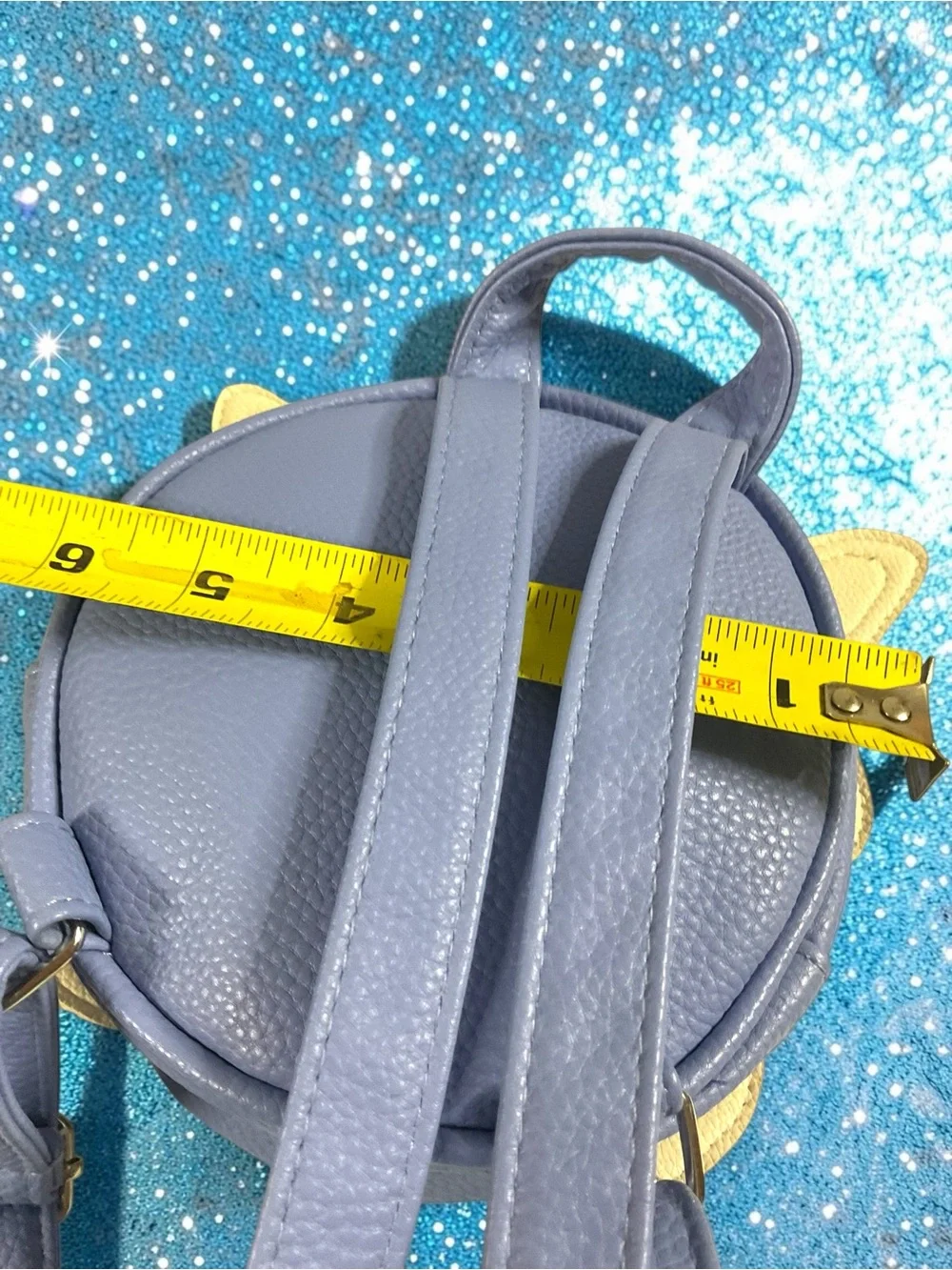 Cupcakes & Cashmere Kids Butterfly Backpack - Blue and Cream
